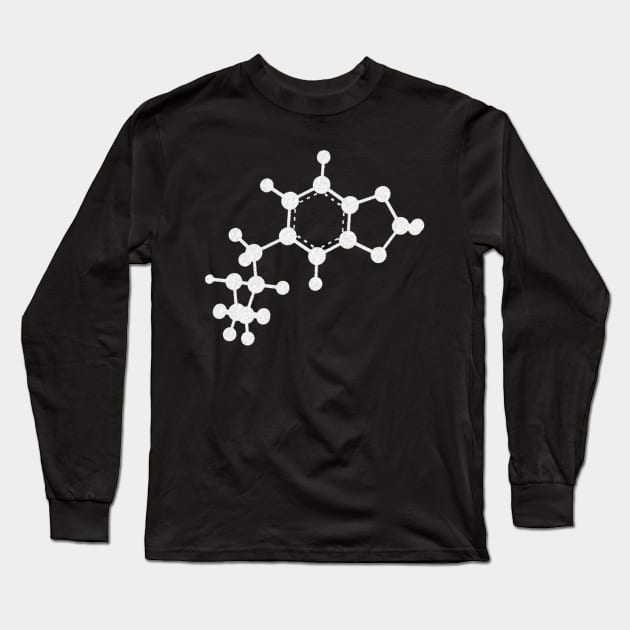 Ecstasy Molecule Long Sleeve T-Shirt by ChemECool